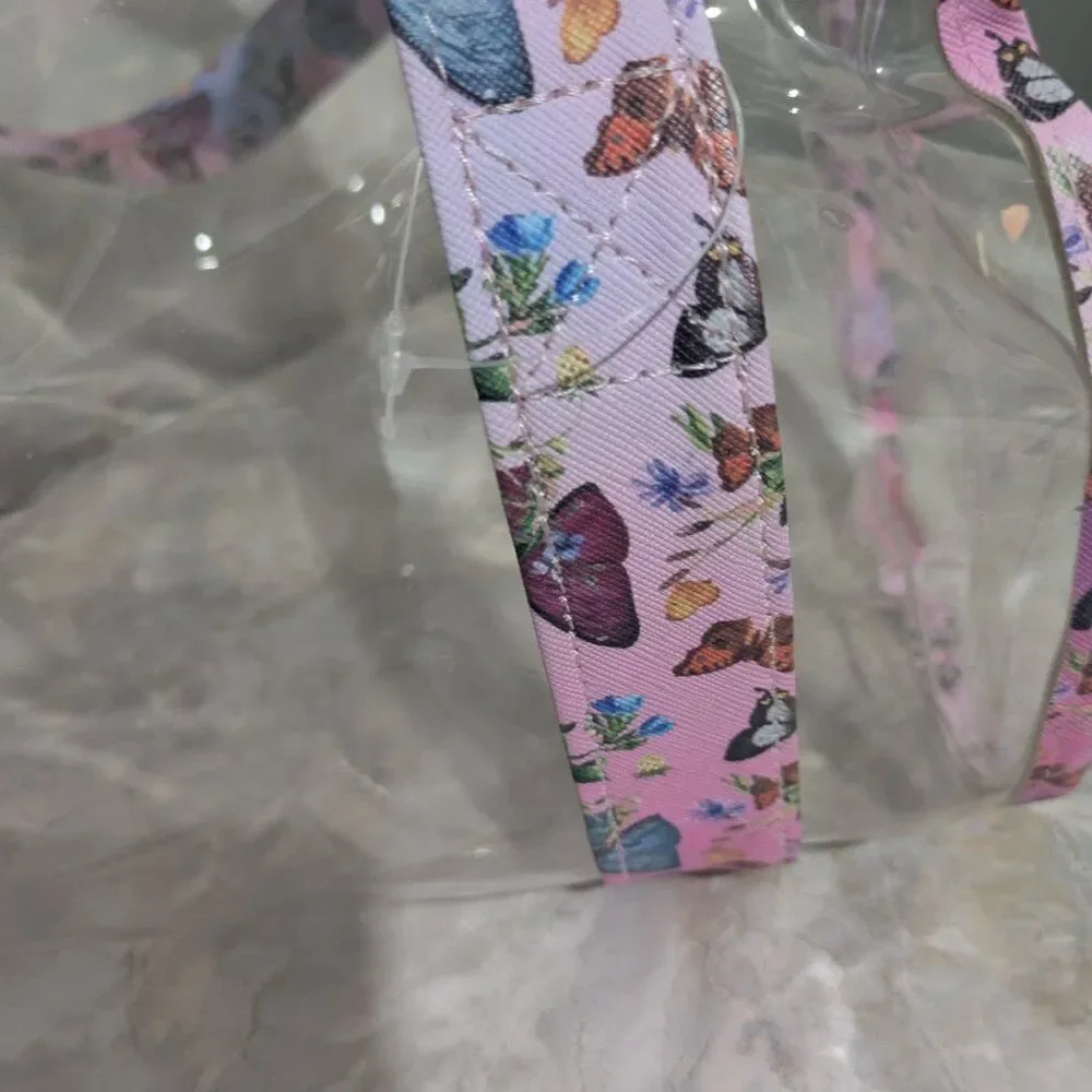 Butterfly Design & See-Through Sleepover Weekend Bag